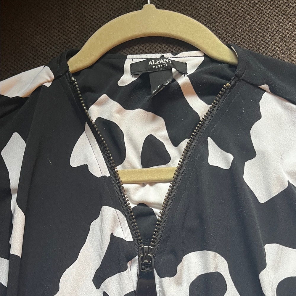 Alfani Monochrome Patterned Jacket - image 3